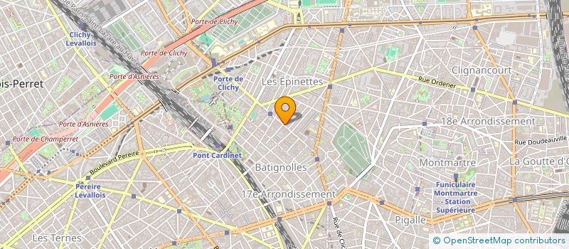 localisation de l'entreprise E3D  PARIS