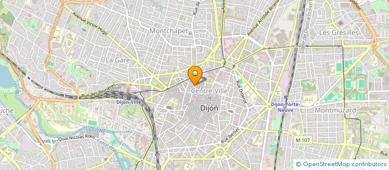 localisation de l'entreprise E3D2L à DIJON