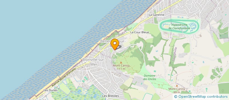 localisation de l'entreprise E3DOMOTIQUE  BENERVILLE-SUR-MER