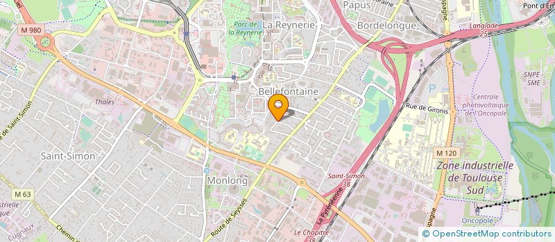 localisation de l'entreprise E3P à TOULOUSE