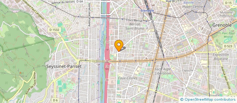 localisation de l'entreprise E3P CONSULTING  VEUREY-VOROIZE