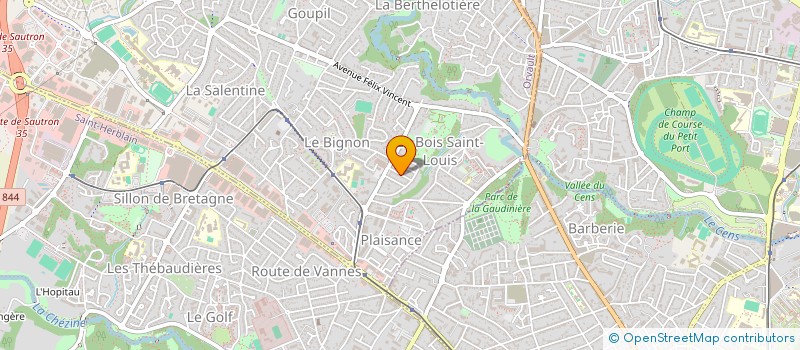 localisation de l'entreprise E4 FINANCE à ORVAULT