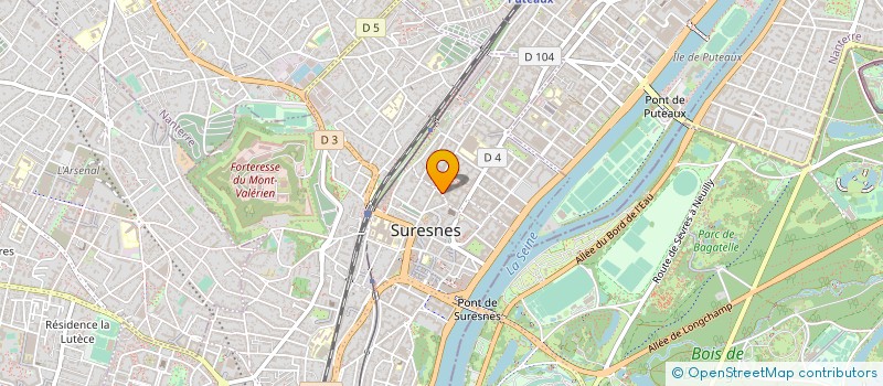 localisation de l'entreprise E47 ENTERTAINMENT à SURESNES