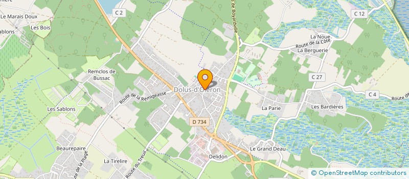 localisation de l'entreprise E8E à DOLUS-D'OLERON