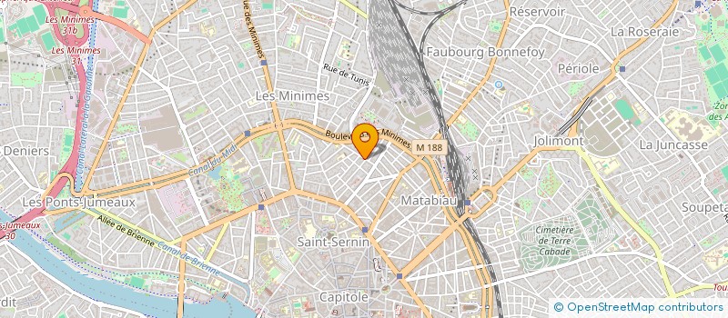 localisation de l'entreprise EA 18 PRINTEMPS à TOULOUSE