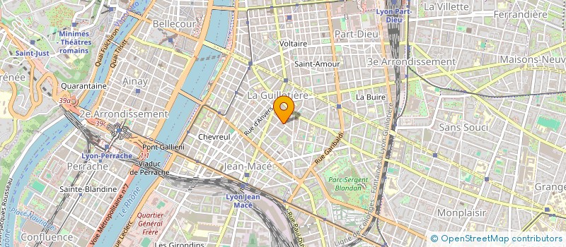 localisation de l'entreprise EA CLIM-ELEC  LYON