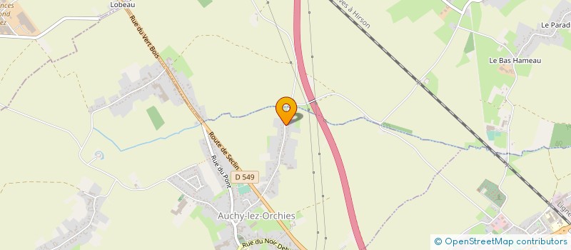 localisation de l'entreprise EA CONSEIL  AUCHY-LEZ-ORCHIES