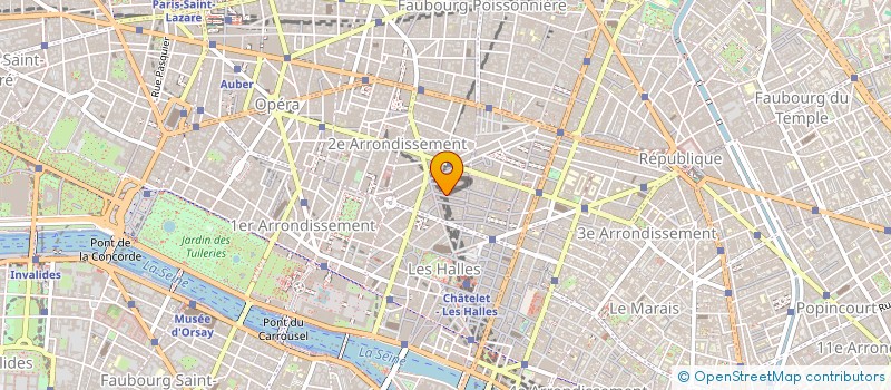 localisation de l'entreprise EA CONSEILS  PARIS