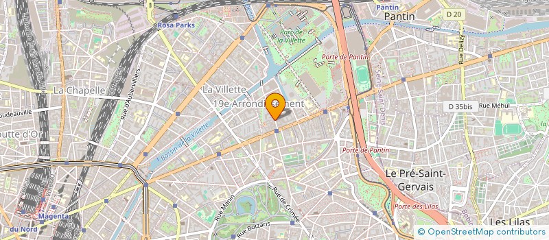 localisation de l'entreprise EA CONSULTING  PARIS