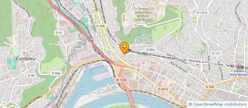 localisation de l'entreprise EA FAMILY  ROUEN