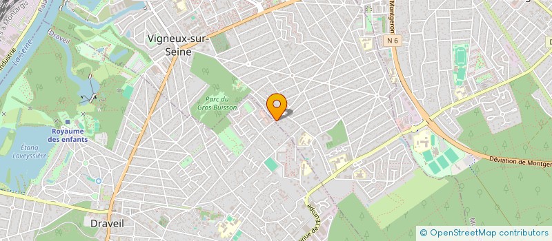 localisation de l'entreprise EA GROUPE à VIGNEUX-SUR-SEINE