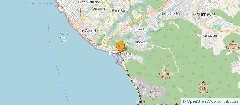 localisation de l'entreprise EA.GWA VERT NET à GOURBEYRE