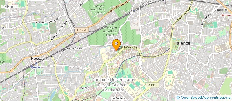 localisation de l'entreprise EA IMMOBILIER  PESSAC