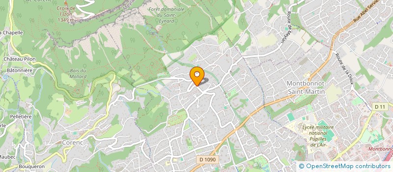 localisation de l'entreprise EA-INVEST  MEYLAN