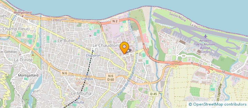 localisation de l'entreprise EA LES TIDALONS à SAINT-DENIS