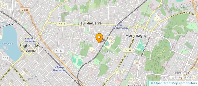 localisation de l'entreprise EA MOBILITE  DEUIL-LA-BARRE