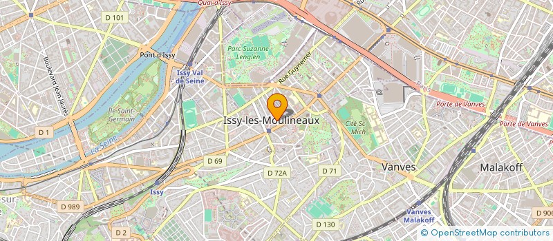 localisation de l'entreprise EA NAILS à ISSY-LES-MOULINEAUX