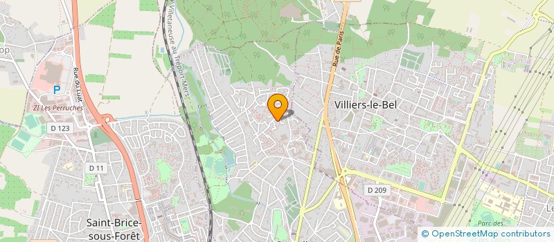 localisation de l'entreprise EA ONE VENTURE à SARCELLES