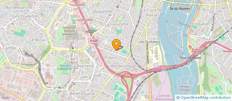 localisation de l'entreprise EA PATRIMOINE à TOULOUSE