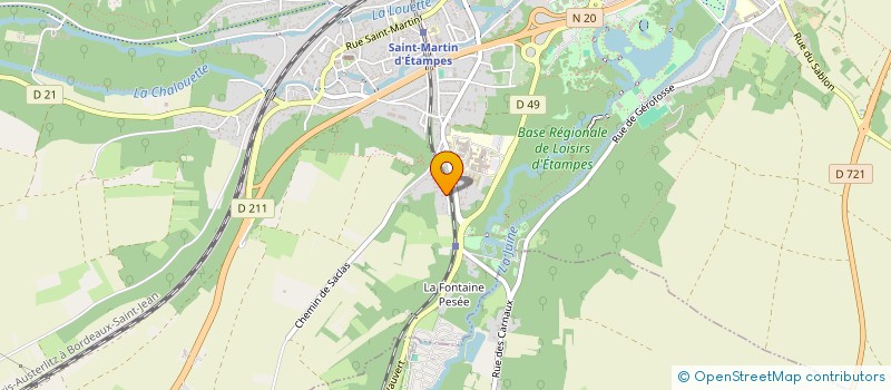 localisation de l'entreprise EA TECH CONSULTING  ETAMPES