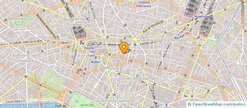 localisation de l'entreprise EA1  PARIS