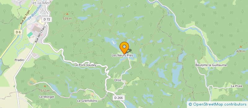 localisation de l'entreprise EA2S  FAUCOGNEY-ET-LA-MER