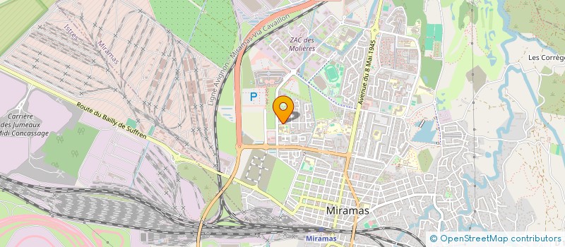 localisation de l'entreprise EA2S à MIRAMAS