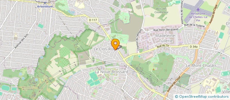 localisation de l'entreprise EAA HOLDING  CHELLES