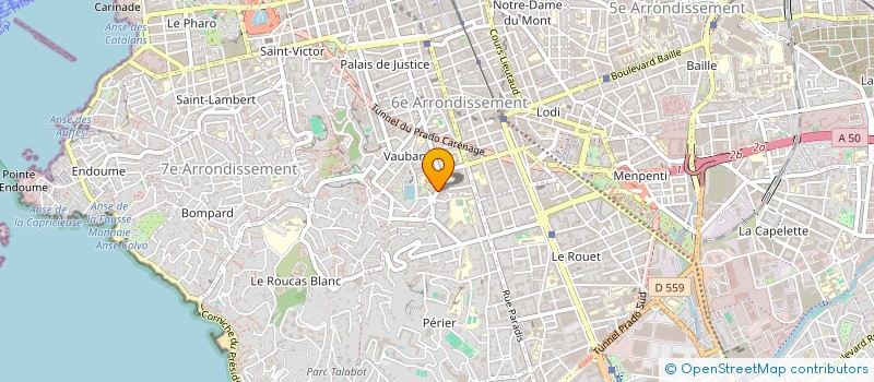 localisation de l'entreprise EAB à MARSEILLE