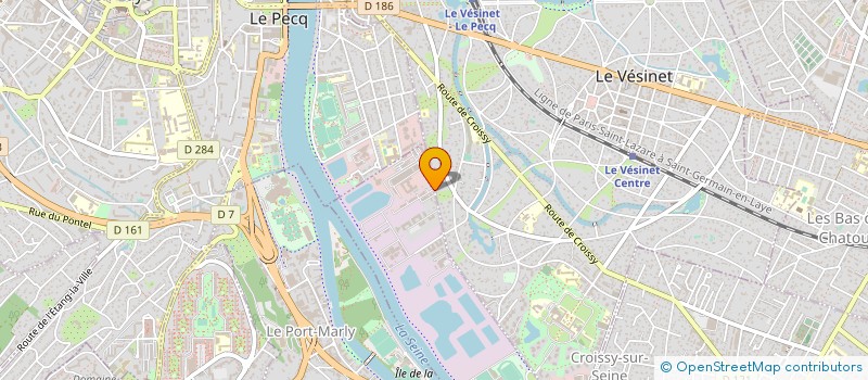 localisation de l'entreprise EAC  CROISSY-SUR-SEINE