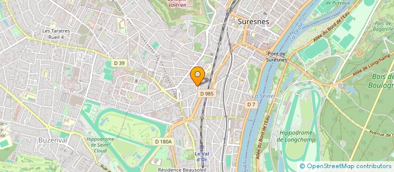 localisation de l'entreprise EAC FRANCE  SURESNES