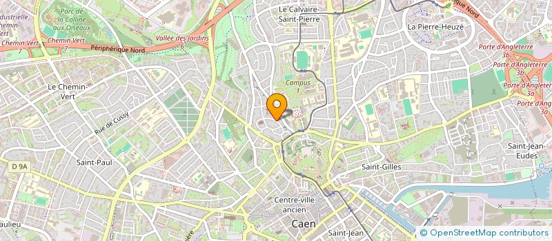 localisation de l'entreprise EACINV à CAEN