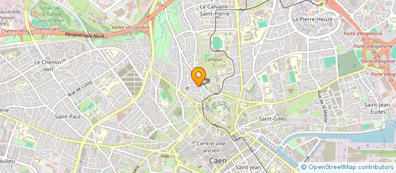 localisation de l'entreprise EACLOC  CAEN