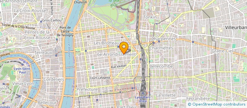 localisation de l'entreprise EAD  LYON