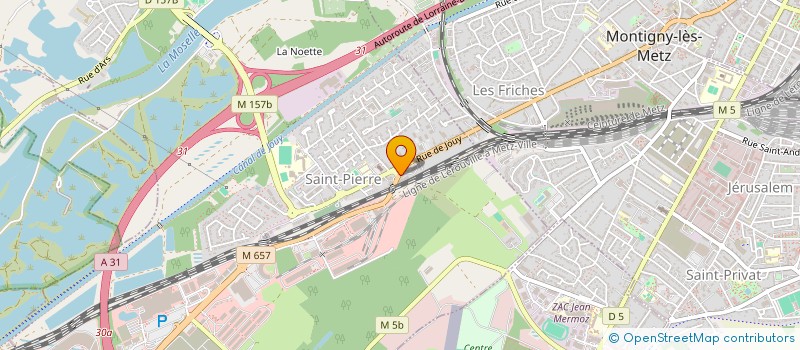 localisation de l'entreprise EAD EXPORT  MOULINS-LES-METZ