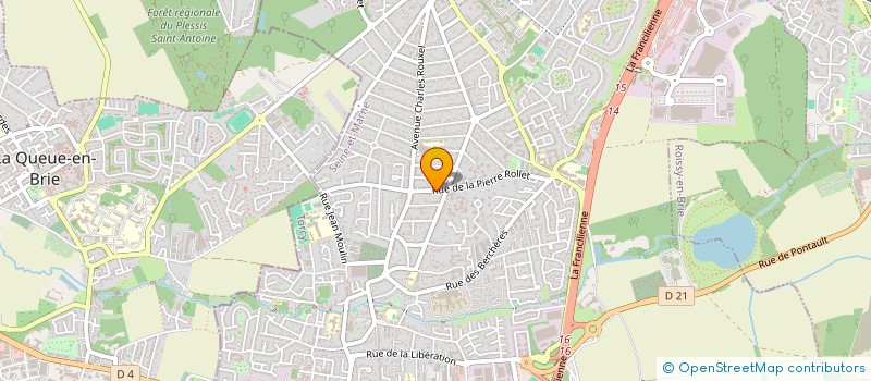 localisation de l'entreprise EAD GAZ ENERGIE  PONTAULT-COMBAULT