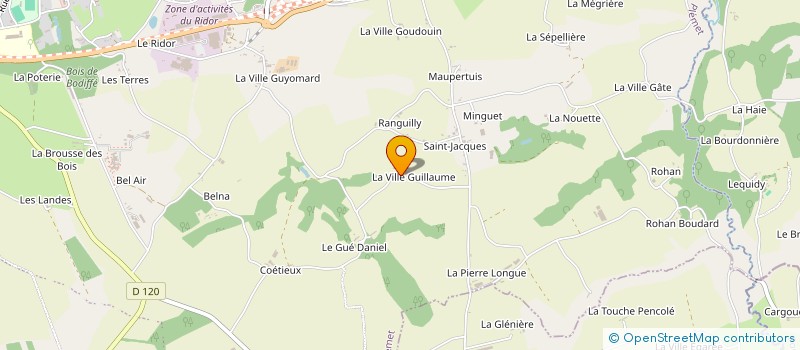 localisation de l'entreprise EADC à PLEMET