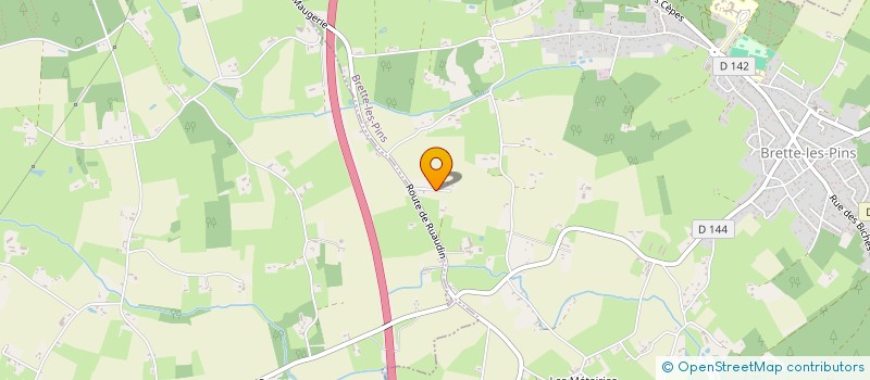 localisation de l'entreprise EADCOM  BRETTE LES PINS