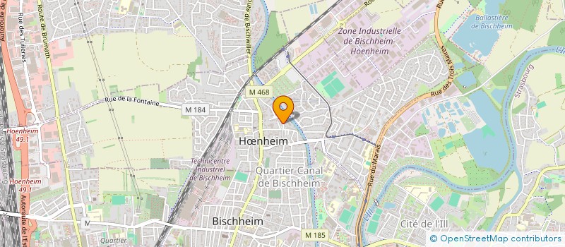 localisation de l'entreprise EADE CONSULTING  HNHEIM