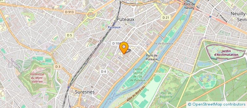 localisation de l'entreprise EADIM PROMOTION  PUTEAUX