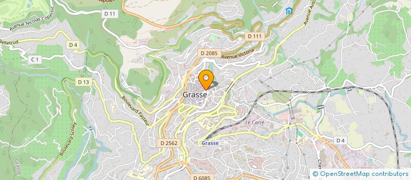 localisation de l'entreprise EADP à GRASSE