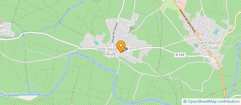 localisation de l'entreprise EAE  SAINT-NAZAIRE-D'AUDE