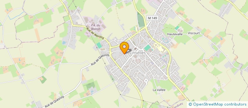 localisation de l'entreprise EAES  LILLE