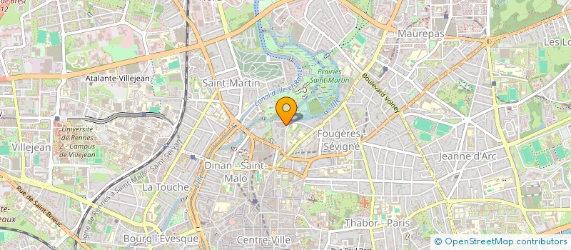 localisation de l'entreprise EAG IMMOBILIER  RENNES