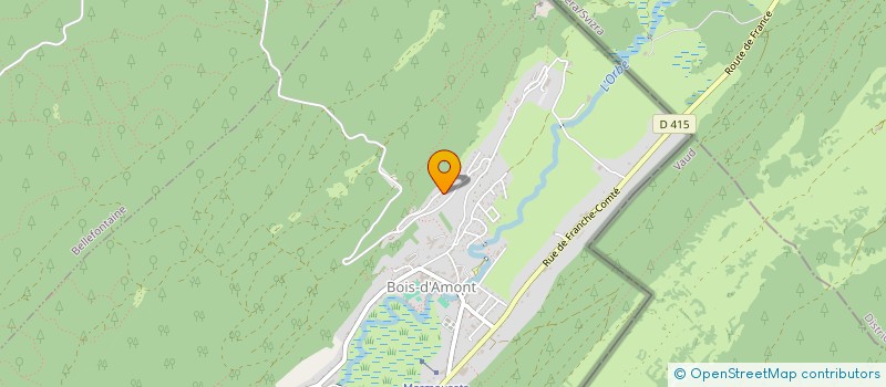 localisation de l'entreprise EAG INGENIEURS  BOIS-D'AMONT