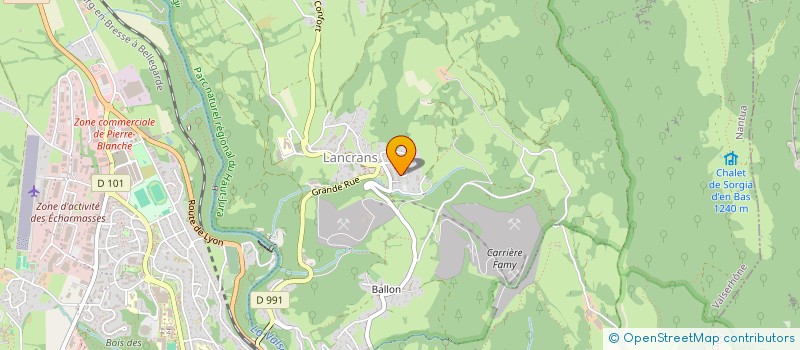 localisation de l'entreprise EAGD à VALSERHONE