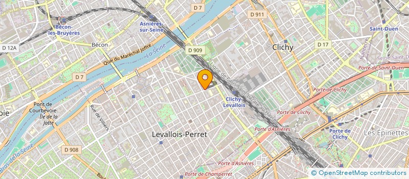 localisation de l'entreprise EAGLE 4 à LEVALLOIS-PERRET