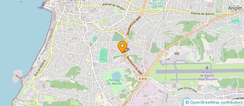 localisation de l'entreprise EAGLE à BIARRITZ