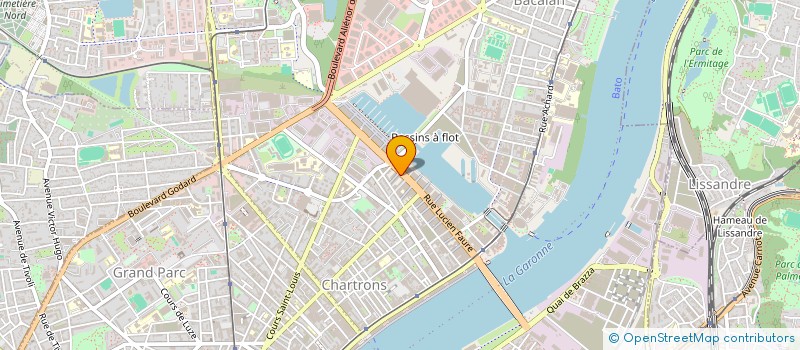 localisation de l'entreprise EAGLE BDE IDRAC BORDEAUX  BORDEAUX