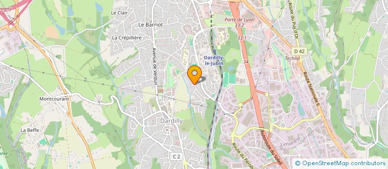 localisation de l'entreprise EAGLE CONSEIL à DARDILLY